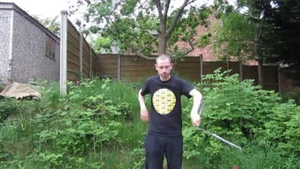 Side Bounce Pass to Round The Back Pass [Freechaku / Freestyle Nunchaku]
