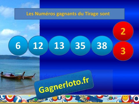 Euromillions Resultat tirage mardi 5/11 novembre numéro gagnant