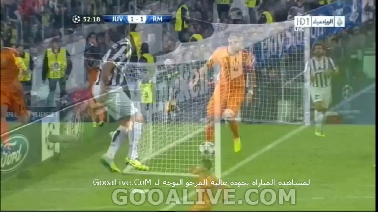 Cristiano Ronaldo Amazing Goal Juventus FC Vs Real Madrid CF 1-1 Gooalive.com ~ 05/11/2013