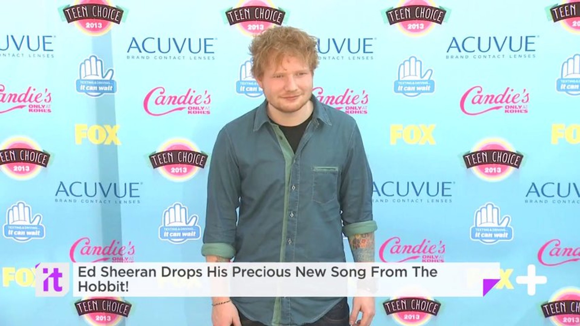 Ed Sheeran Drops His Precious New Song From The Hobbit!