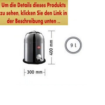 Angebote Wesco Single Master 9L Design Mülleimer Abfalleimer Mandel
