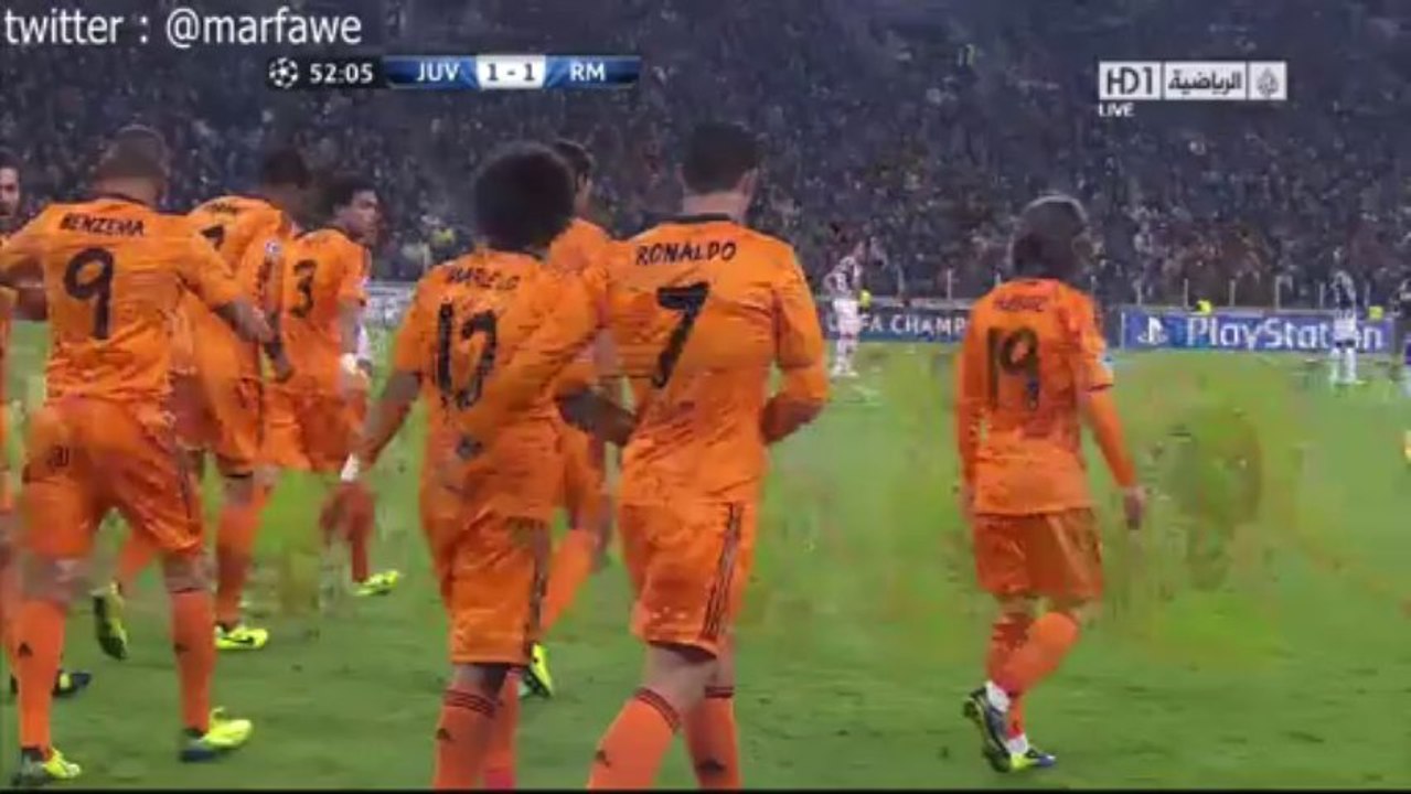 يوفنتوس 2 : 2 ريال مدريد 04/11/2013