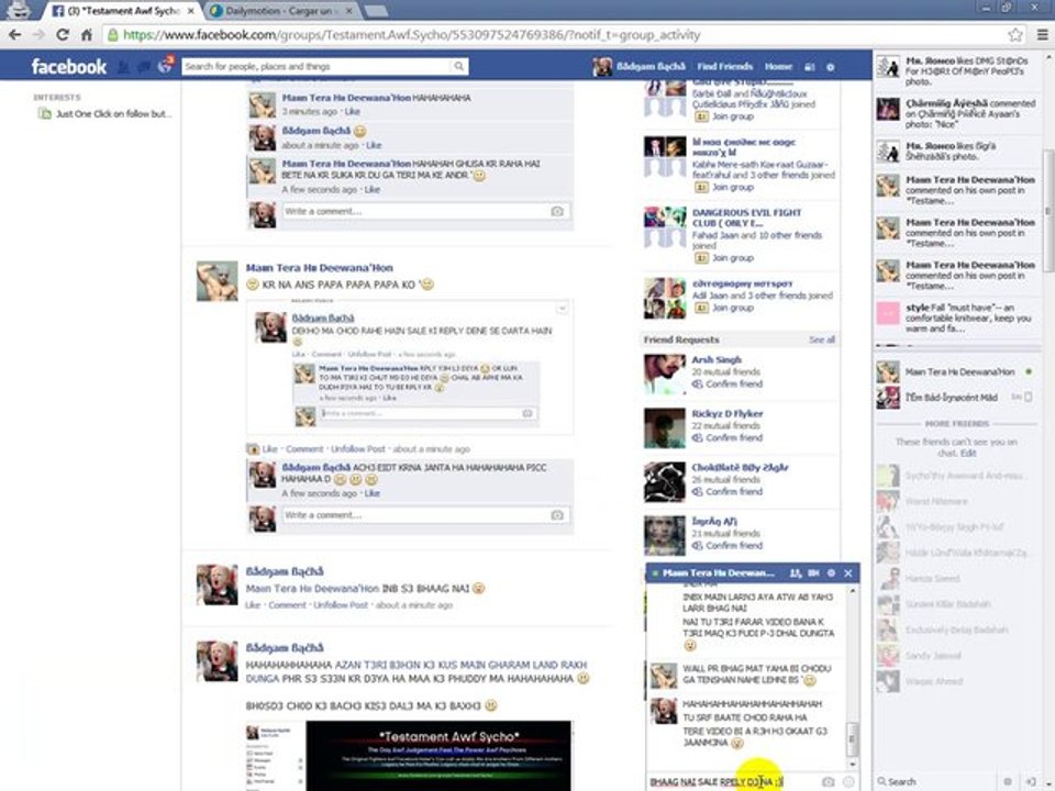 Maıın Tera Hıı Deewana'Hon (AHmed Shah) 0KATLESS MAA K3 BACH3 FAK3 PICS BANATA HA IB S3 DAR KR BHAAG RAHA HA H3IN  =D T3RA BAAP BL0CK HA D33KH L3