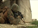 Exercice militaire : Marines et légionnaires en manœuvre