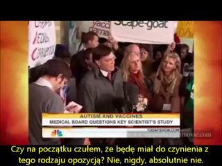 Dr Andrew Wakefield przechodzi do ataku