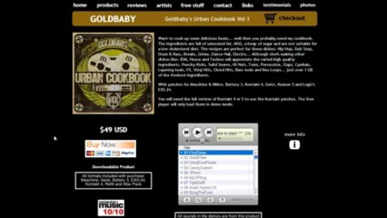 Maschine Packs - Goldbaby Urban Cookbook Vol 1