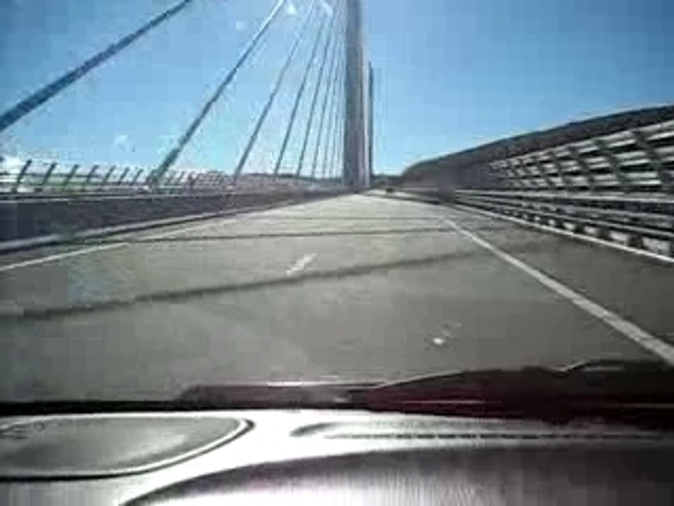 Traversée du viaduc de Millau