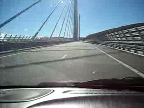 Traversée du viaduc de Millau