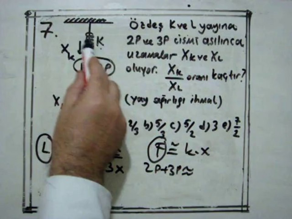 OKYANUS YGS FİZİK VİDEO ÇÖZÜMÜ SORU-7