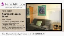 Studio Apartment for rent - Notre Dame de Lorette, Paris - Ref. 1712