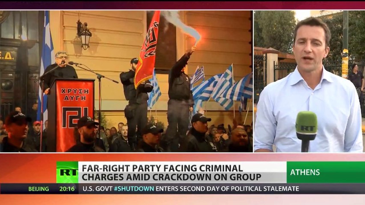 Golden Dawn...or Dusk? Greek far-right party faces criminal charges