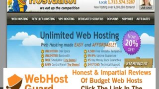 HostGator Review - Best Web Hosting Service [Coupon Code Included]