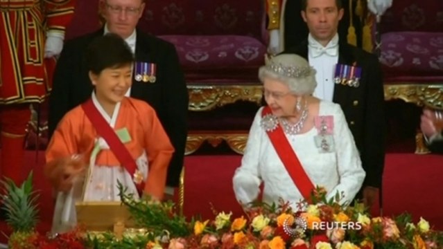 Royal banquet for South Korean President