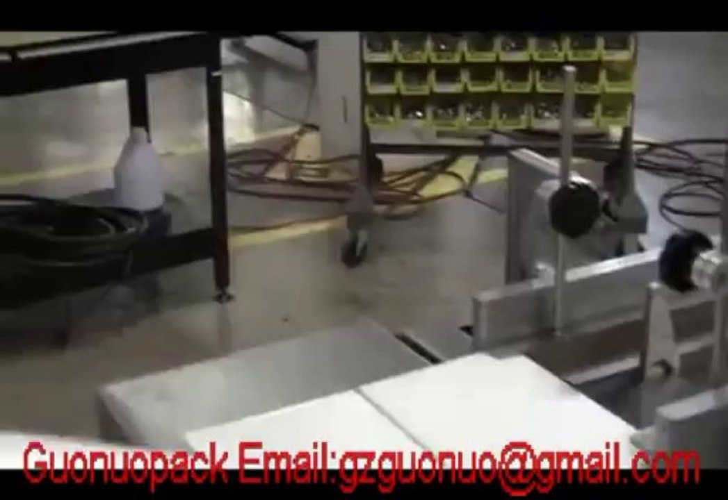 Semi Auto Cartoner Sealer Packaging Machinery  Email:gzguonuo@gmail.com