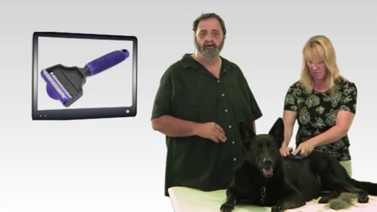 Pet Grooming For Dogs and Cats DeSheddinator Brush/Comb Tool