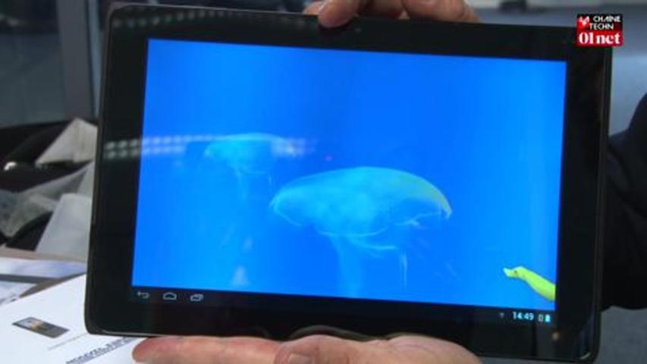 Une tablette 3D sans lunettes made in France - Vidéo Dailymotion