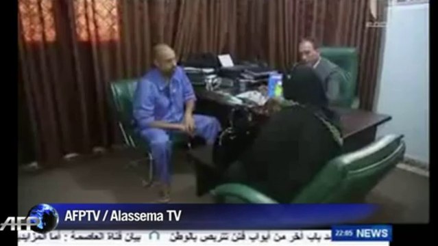 Brève apparition de Seif Kadhafi sur une télévision libyenne