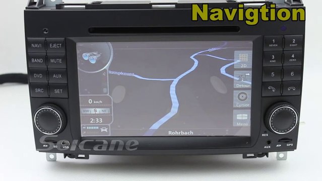 FM radio Rearview Camera CD dvd MP3 player for Mercedes Benz Vito