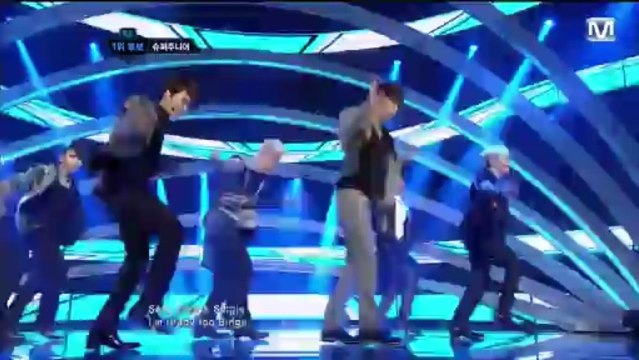 20120712　SUPER JUNIOR - Sexy, Free Single @ M countdown