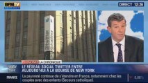 La Chronique éco de Nicolas Doze: twitter entre en bourse à Wall Street - 07/11
