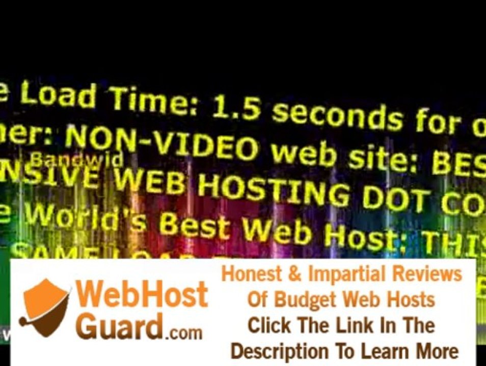 UK web hosting and hosts in the USA.