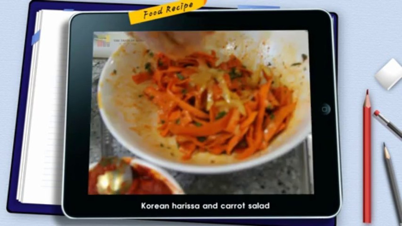 K-Cook Delight: Korean Harissa and Carrot Salad...