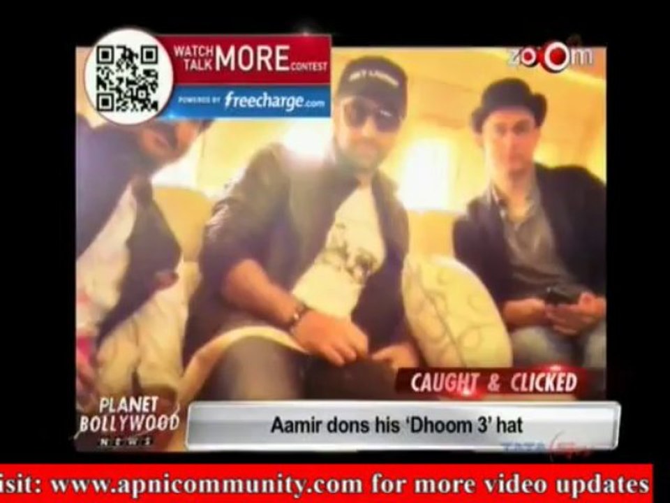 Aamir Unique Stye Se Kar Rahe Hain 'Dhoom 3' Ka Promotion -Special Report-6 Nov 2013
