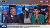 Najat Vallaud-Belkacem répond aux questions d'Éric Brunet sur BFM Politique