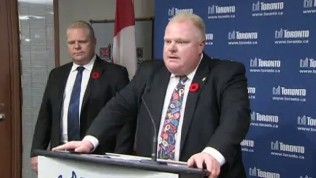 Toronto mayor: Rob Ford apologises for taking crack cocaine