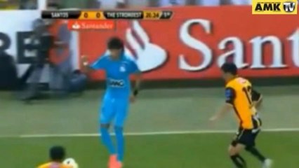 Neymar ve Robinho'dan resital!