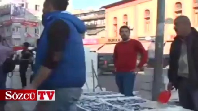 Torbası 5 liraya hamsi