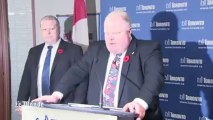 Vidéo : les excuses du maire de Toronto après avoir fumé du crack