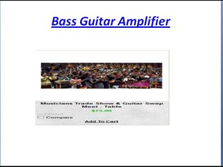 Bass Guitar Amplifier