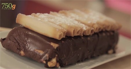 Recette de Terrine de chocolat aux cigarettes russes - 750 Grammes