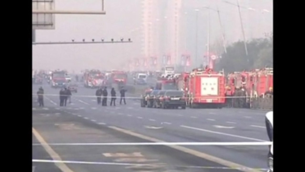 Deadly blasts rock China