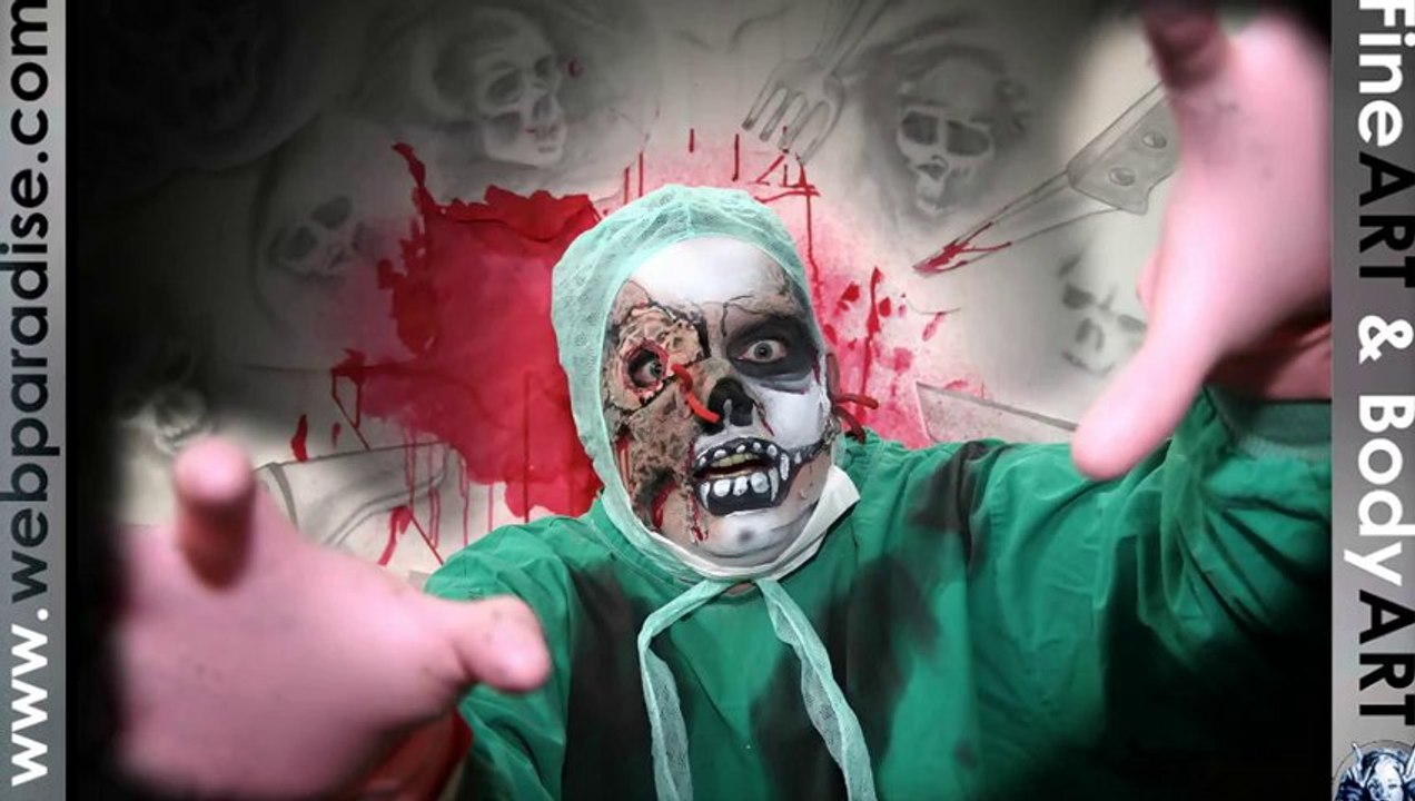 Zombification - Make-up Tipps, make-up tip