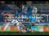 Football Zenit vs FC Porto 6 Nov