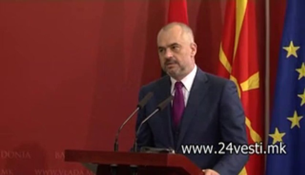 IZJAVI EDI RAMA I NIKOLA GRUEVSKI  06 11 2013