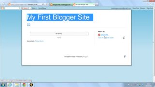 How To Create Websites Using Blogger-Lecture 10