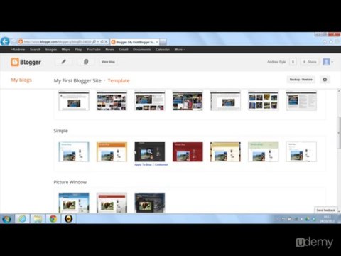 How To Create Websites Using Blogger-Lecture 11
