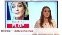 Top : Jean-Marc Ayrault Flop : Marine Le Pen