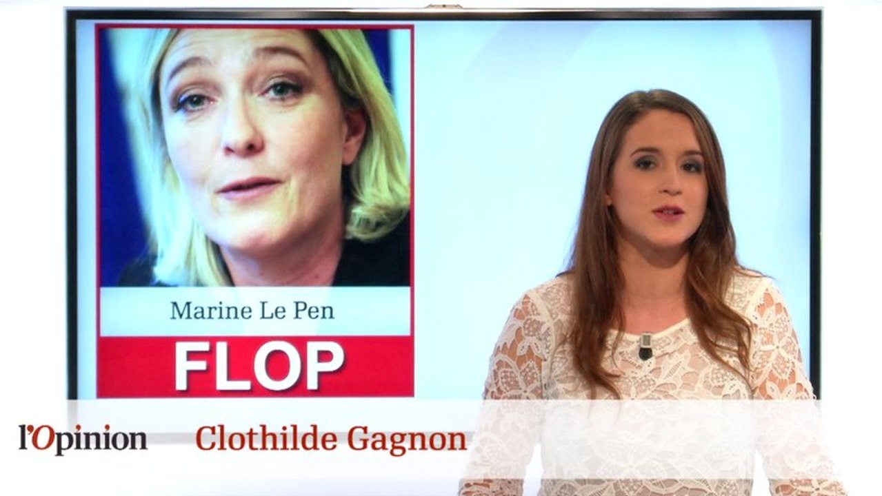 Top : Jean-Marc Ayrault Flop : Marine Le Pen