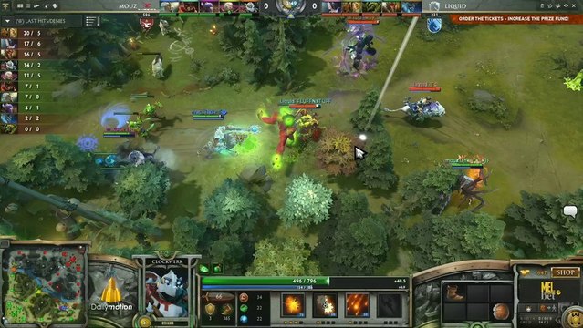 Team Liquid vs Mousesports Game 1 - DOTA 2 Champions League - TobiWan & Clairvoyance