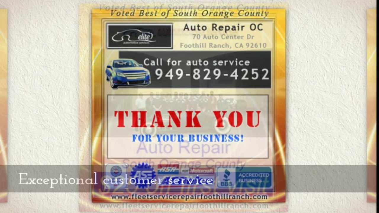 Car Brakes Repair - Auto Service at Laguna Hills Auto Repair