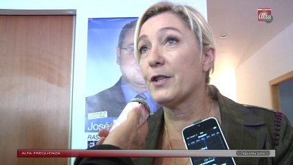Visite de Marine Le Pen à Ajaccio