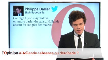 #tweetclash : #Hollande : absence ou dérobade ?