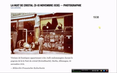 Cours vidéo sur l'Allemagne nazie