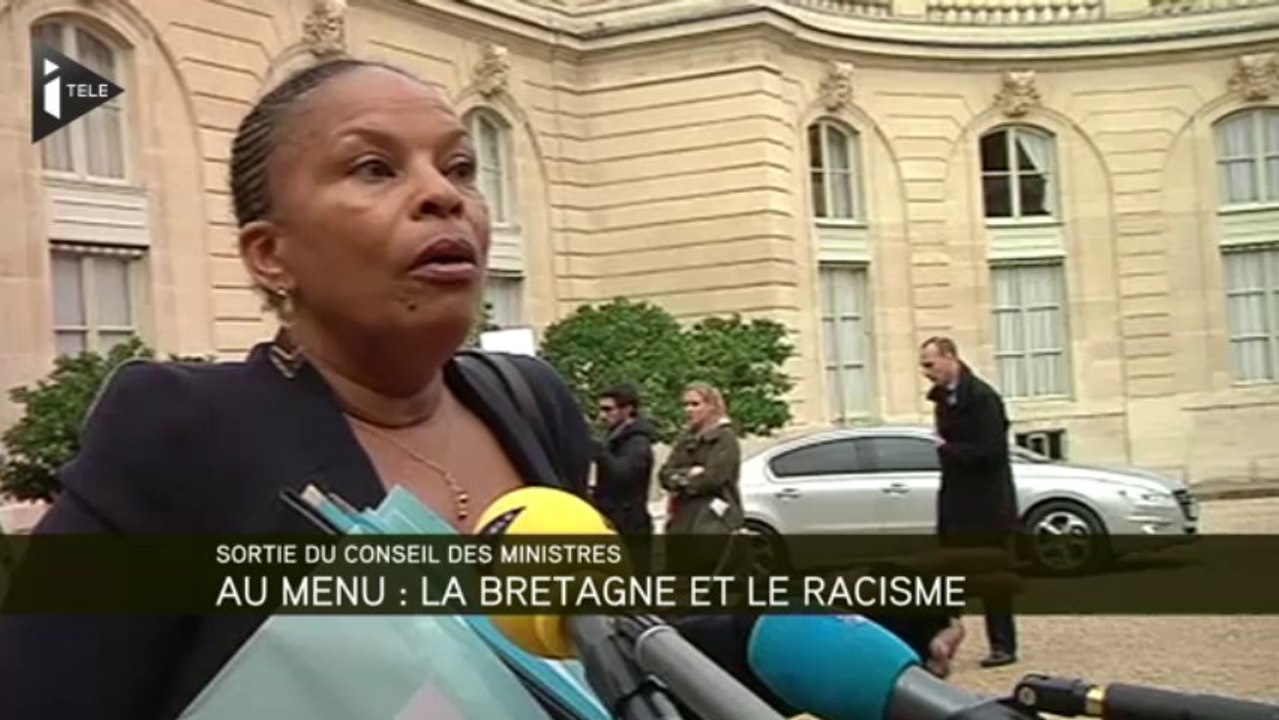Taubira sur les insultes : "de tels propos mettent en danger des milliers de gens"