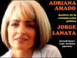 ADRIANA AMADO CON JORGE LANATA