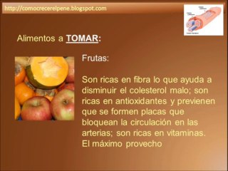 Alimentos para Crecer el Pene